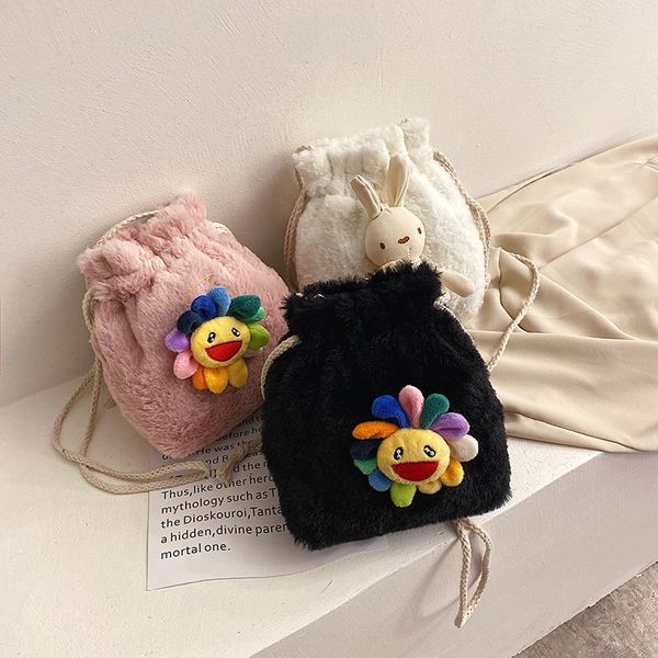 net red new plush small female korean style all-match fresh and bucket small bucket bag lovely girl shoulder messenger bag
net red new plush small female korean style all-match fresh and bucket small bucket bag lovely girl shoulder messenger bag