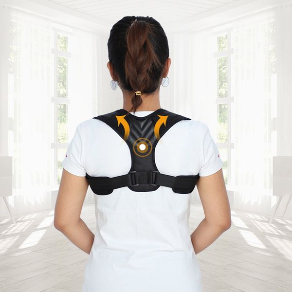 posture corrector relieve pain back shoulder healing brace support belt improve thoracic kyphosis prevents slouching women men, Black;blue
posture corrector relieve pain back shoulder healing brace support belt improve thoracic kyphosis prevents slouching women men, Black;blue