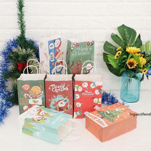 10pcs cute multifuntion christmas paper bag handbag festival gift bags with handles christmas party supplies for event 21*13*8cm
10pcs cute multifuntion christmas paper bag handbag festival gift bags with handles christmas party supplies for event 21*13*8cm