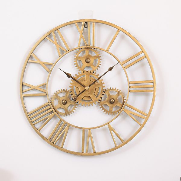 selling selling american-style vintage iron gear wall clock european-style creative mute wall clock
selling selling american-style vintage iron gear wall clock european-style creative mute wall clock