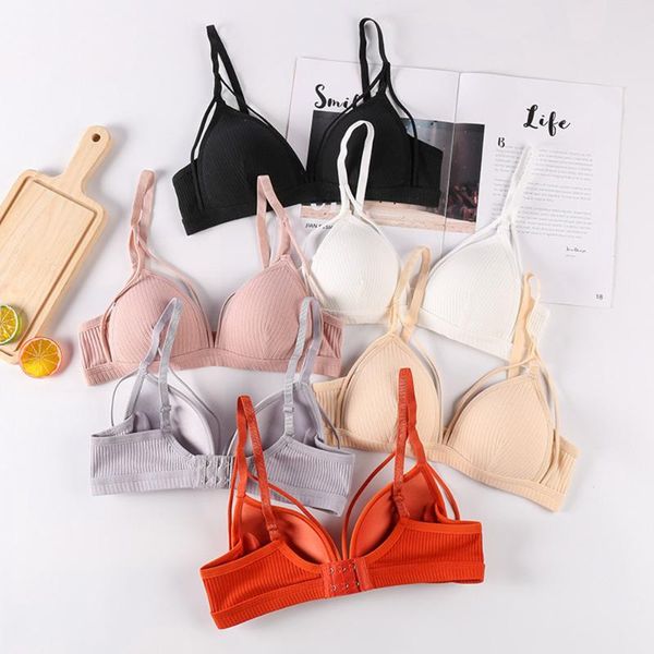 bras fashion for women push up lingerie cotton seamless bra bralette wireless brassiere female underwear intimates solid, Red;black
bras fashion for women push up lingerie cotton seamless bra bralette wireless brassiere female underwear intimates solid, Red;black