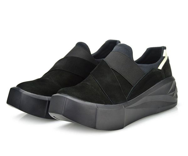 united states casual europe retro men's increased lazy shoes a pedal thick bottom foot sleeve leather shoes, Black
united states casual europe retro men's increased lazy shoes a pedal thick bottom foot sleeve leather shoes, Black