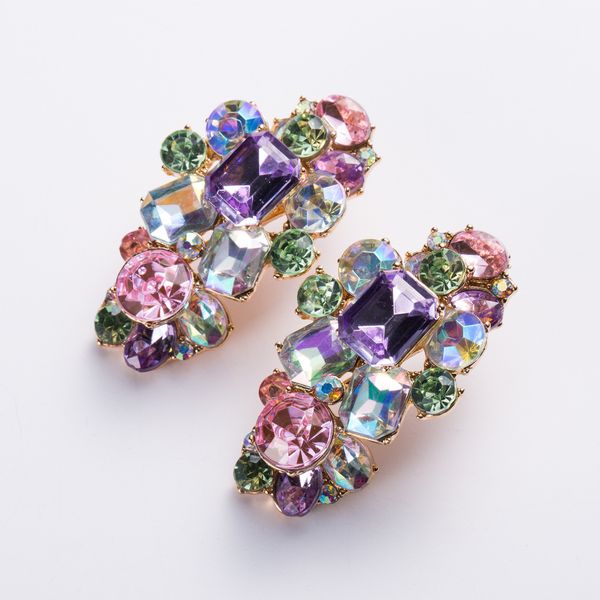 exaggerated acrylic diamond flower earrings women's generous earrings elegant temperament earrings, Golden
exaggerated acrylic diamond flower earrings women's generous earrings elegant temperament earrings, Golden