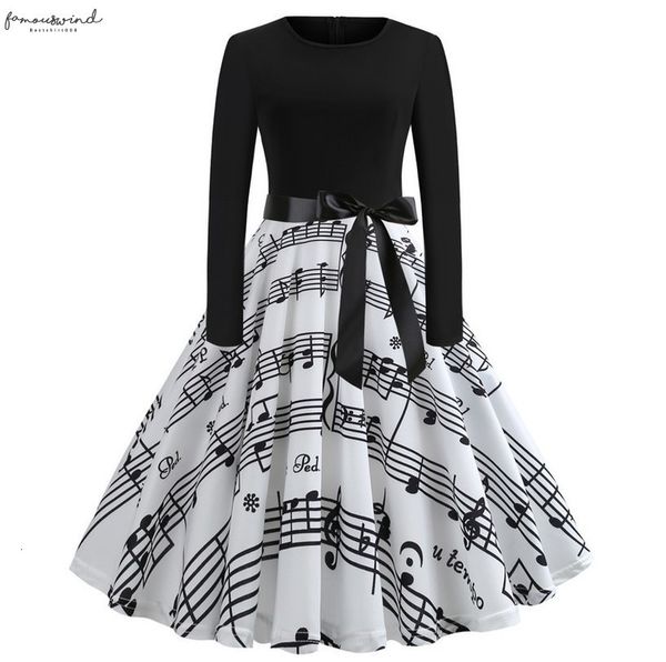 christmas dress women musical note printed crew neck bandage bow big swing long sleeve party dress kleider damen xmas women black dress, Black;gray
christmas dress women musical note printed crew neck bandage bow big swing long sleeve party dress kleider damen xmas women black dress, Black;gray