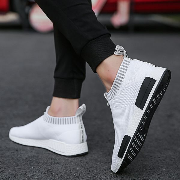 2020 new men breathable air mesh sneakers slip on summer non-leather casual lightweight sock shoes men sneakers shoes, Black
2020 new men breathable air mesh sneakers slip on summer non-leather casual lightweight sock shoes men sneakers shoes, Black