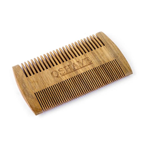 hair brushes qshave brand natural handmade sandalwood comb men's beard brush double-sided anti-static pocket moustache combs, Silver
hair brushes qshave brand natural handmade sandalwood comb men's beard brush double-sided anti-static pocket moustache combs, Silver