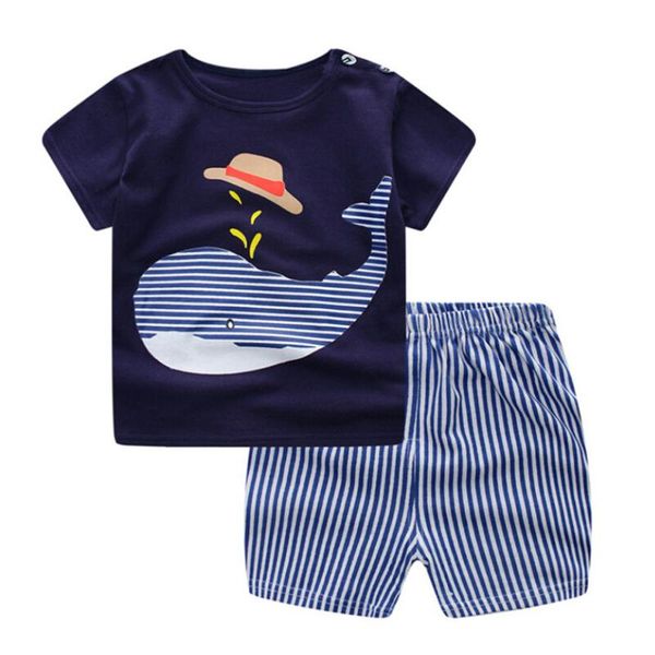 kids summer clothes newborn infant baby boys girls cartoon whale shirt+pants outfits set roupas infantil, White
kids summer clothes newborn infant baby boys girls cartoon whale shirt+pants outfits set roupas infantil, White
