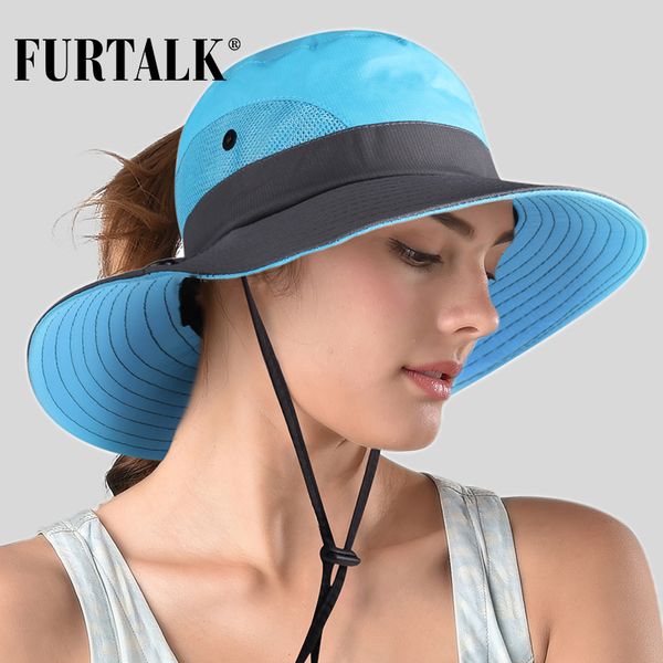 furtalk сафари шляпы для женщин summer sun широкий брим uv upf хвостик открытый охота рыбалка туризм hat sh053 y200619, Blue;gray
furtalk сафари шляпы для женщин summer sun широкий брим uv upf хвостик открытый охота рыбалка туризм hat sh053 y200619, Blue;gray