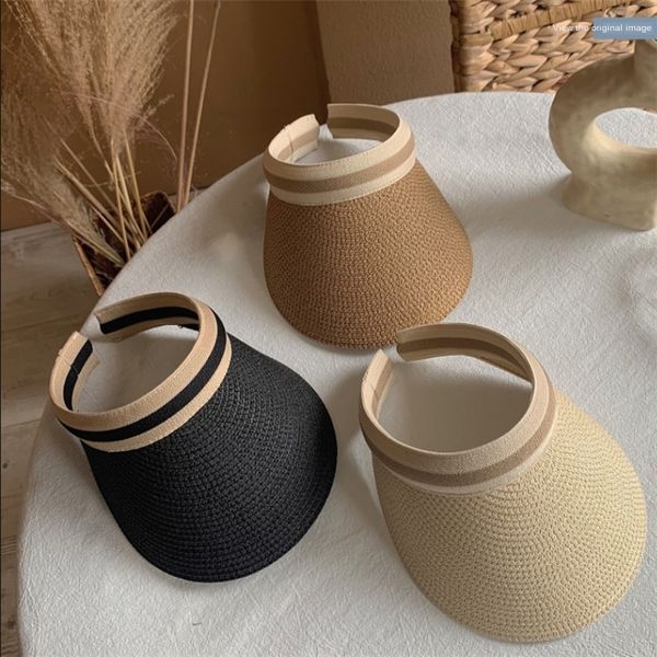 uv straw female summer sun all-match fashion internet red empty straw hat no-sun hat, Blue;gray
uv straw female summer sun all-match fashion internet red empty straw hat no-sun hat, Blue;gray
