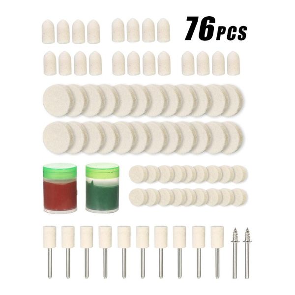 new 76pcs 1/8" electric grinder engraver dremel drill shank rotary tool accessories set wool felt wax polishing bits kit+sto
new 76pcs 1/8" electric grinder engraver dremel drill shank rotary tool accessories set wool felt wax polishing bits kit+sto
