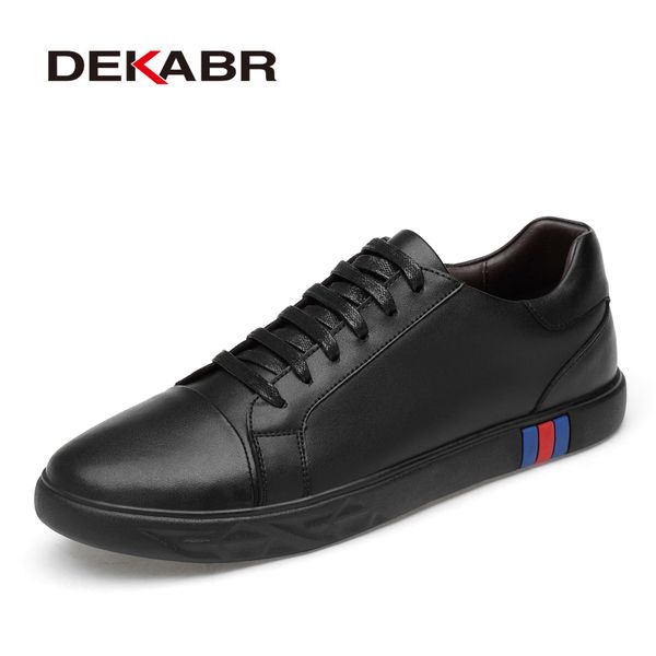 dekarb brand casual shoes luxury men flats fashion breathable sneakers lace up genuine leather shoes footwear big size 38-46, Black
dekarb brand casual shoes luxury men flats fashion breathable sneakers lace up genuine leather shoes footwear big size 38-46, Black
