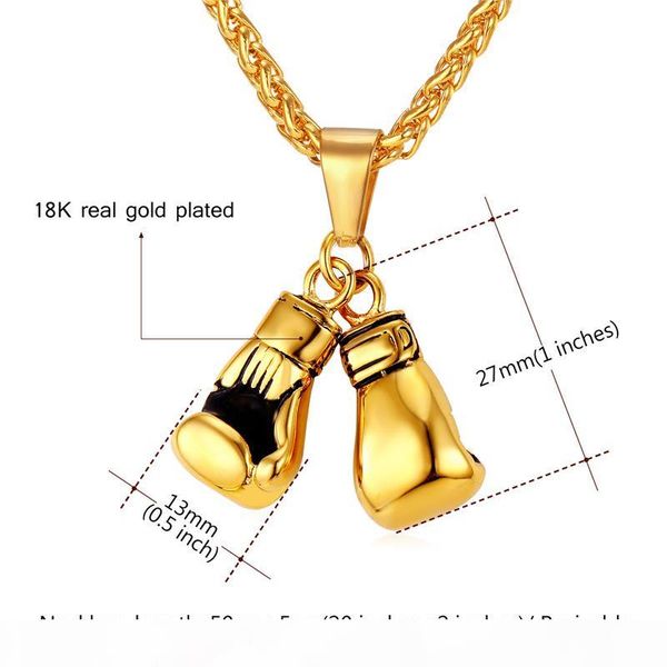 new men necklace fitness fashion stainless steel workout jewelry gold plated pair boxing glove charm pendant, Silver
new men necklace fitness fashion stainless steel workout jewelry gold plated pair boxing glove charm pendant, Silver