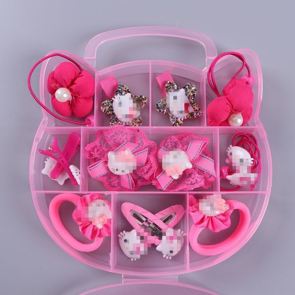 new girls headdress hairpin necklace clip kitten headdress hair accessories set girls boxed combination accessories, Slivery;white
new girls headdress hairpin necklace clip kitten headdress hair accessories set girls boxed combination accessories, Slivery;white
