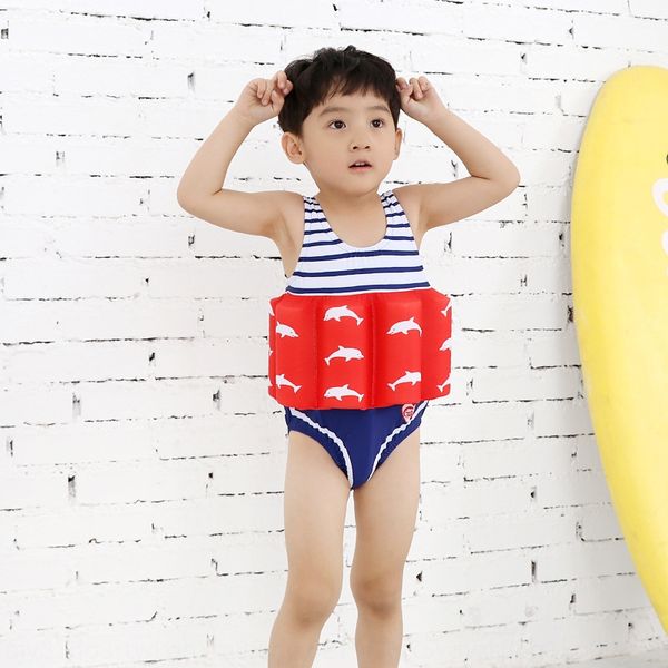 children's learning buoyancy swim girl boy baby infant one-piece swimsuit floating learning swimming sunscreen suit, Black
children's learning buoyancy swim girl boy baby infant one-piece swimsuit floating learning swimming sunscreen suit, Black