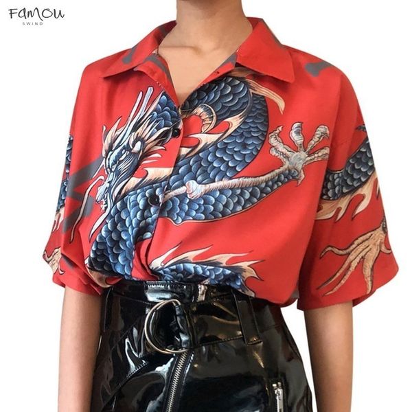 women shirt fashion turn down collar dragons casual loose shirt plus size womens and blouses camisas mujer 2020 20, White
women shirt fashion turn down collar dragons casual loose shirt plus size womens and blouses camisas mujer 2020 20, White