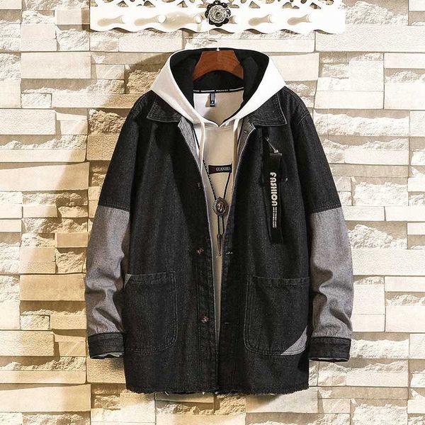 denim jeans casual england style new 2020 spring autumn jacket men brand clothes plus asian size m-5xl, Black;brown
denim jeans casual england style new 2020 spring autumn jacket men brand clothes plus asian size m-5xl, Black;brown