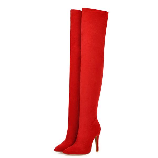 elastic thigh high boots women autumn winter 2020 thin high heels over the knee boot pointed slim long party shoe lady big size, Black
elastic thigh high boots women autumn winter 2020 thin high heels over the knee boot pointed slim long party shoe lady big size, Black