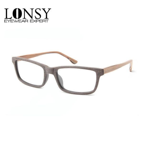 lonsy vintage acetate wood optical glasses frames brand fashion eye glasses frames for men plain glass ta251174, Black
lonsy vintage acetate wood optical glasses frames brand fashion eye glasses frames for men plain glass ta251174, Black