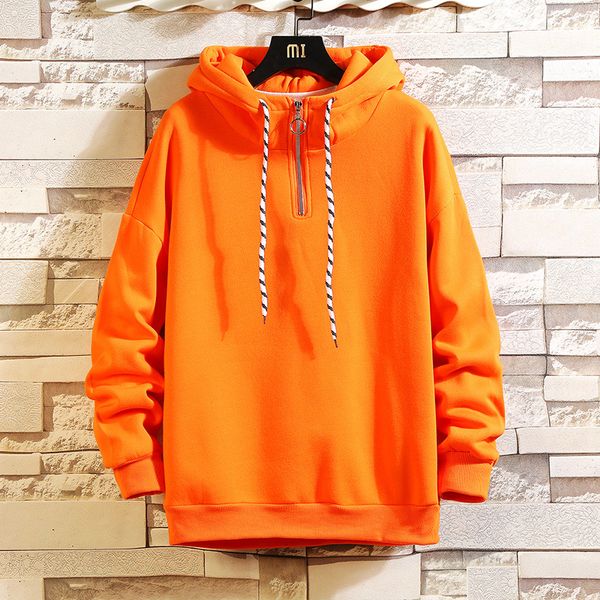 2020 autumn mens hoodies sweatshirts thick fleece lining warm pure hoodie hip hop streetwear hooded winter casual mens hoodies, Black
2020 autumn mens hoodies sweatshirts thick fleece lining warm pure hoodie hip hop streetwear hooded winter casual mens hoodies, Black