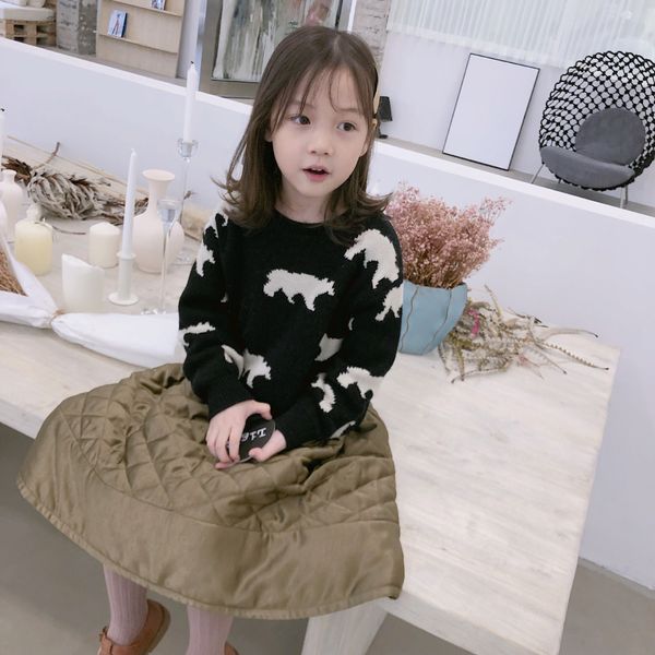 20 new children's cute black polar bear knitted 20 new children's sweater cute black polar bear knitted sweater, Blue
20 new children's cute black polar bear knitted 20 new children's sweater cute black polar bear knitted sweater, Blue