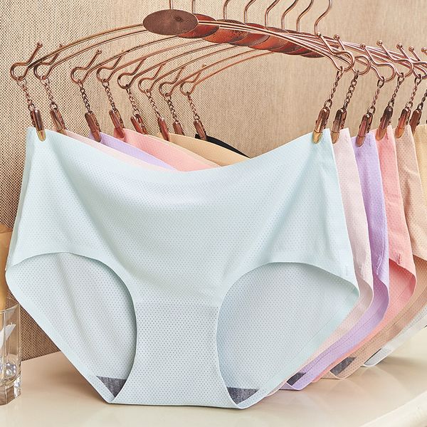 women's panties cute women seamless underwear woman ice mid-waist large size lady's triangular summer mesh permeability, Black;pink
women's panties cute women seamless underwear woman ice mid-waist large size lady's triangular summer mesh permeability, Black;pink