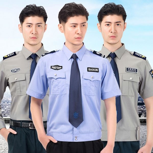 2011 new summer clothing short-sleeved shirt shirt set spring and autumn property security long-sleeved security uniform, Black;brown
2011 new summer clothing short-sleeved shirt shirt set spring and autumn property security long-sleeved security uniform, Black;brown