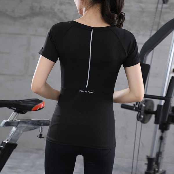 jdl3s 2020 new running quick-drying fitness clothing round neck t-shirt clothes clothes yoga suit tight slimming yoga clothing sport, Black
jdl3s 2020 new running quick-drying fitness clothing round neck t-shirt clothes clothes yoga suit tight slimming yoga clothing sport, Black