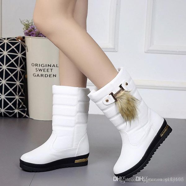 fashion designer booties new snow boots female middle tube warm thick casual student boots wild waterproof non-slip student cotton shoes, Black
fashion designer booties new snow boots female middle tube warm thick casual student boots wild waterproof non-slip student cotton shoes, Black