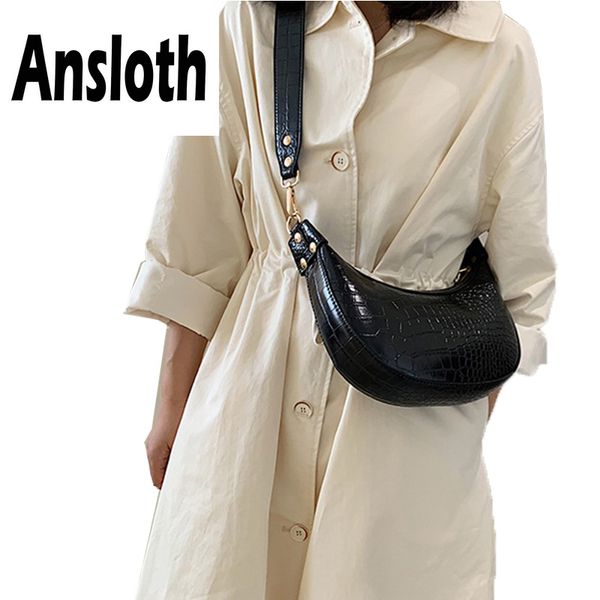 ansloth crocodile pattern hobos bag lady luxury design shoulder bag women solid color crossbody female small hps721
ansloth crocodile pattern hobos bag lady luxury design shoulder bag women solid color crossbody female small hps721