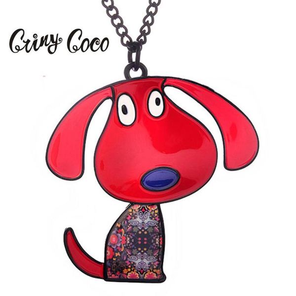 cring coco red dog pendant kid jewelry 2020 new design animal cartoons enamel alloy chain necklaces women pendants necklace hot, Silver
cring coco red dog pendant kid jewelry 2020 new design animal cartoons enamel alloy chain necklaces women pendants necklace hot, Silver