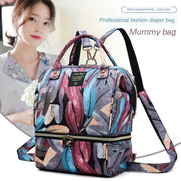 new style women's backpack fashion nylon waterproof printing backpack thermal insulation mommy bag mother and baby bag
new style women's backpack fashion nylon waterproof printing backpack thermal insulation mommy bag mother and baby bag