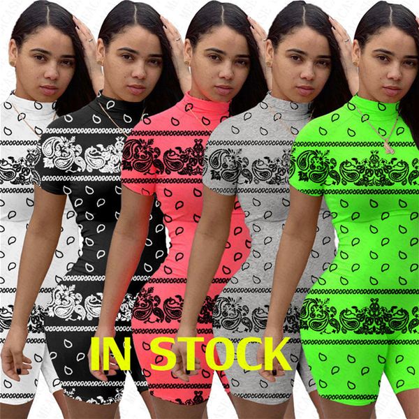 women bodysuit jumpsuit fashion printed t-shirt rompers summer short pants jumpsuits high collar one piece shorts overalls d71504, White
women bodysuit jumpsuit fashion printed t-shirt rompers summer short pants jumpsuits high collar one piece shorts overalls d71504, White