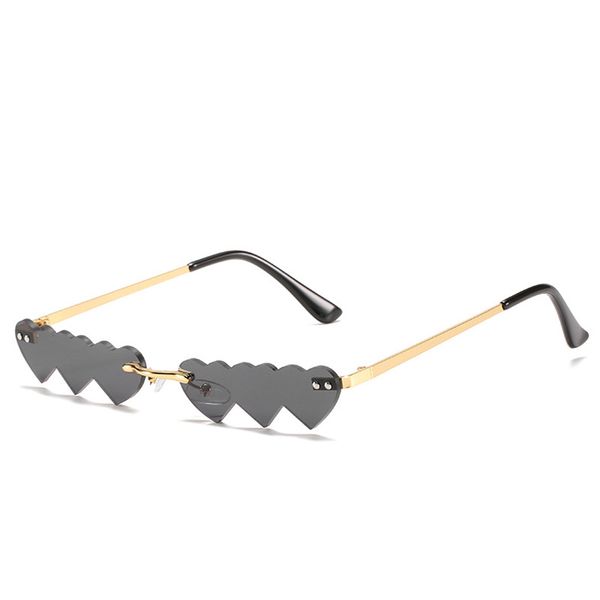 dave rimless punk sunglasses women vintage small frame heart sun glasses female fashion clear red pink lens eyewear lunette, White;black
dave rimless punk sunglasses women vintage small frame heart sun glasses female fashion clear red pink lens eyewear lunette, White;black