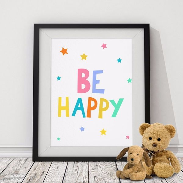 be happy quote stars холст живопись питомник плакаты печать картина маслом стене картины для детей детская комната домашний декор без рамки
be happy quote stars холст живопись питомник плакаты печать картина маслом стене картины для детей детская комната домашний декор без рамки
