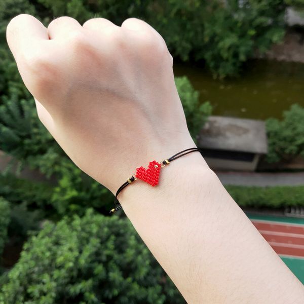fairywoo sweet heart bracelet women fashion jewelry miyuki bead charm bracelets handmade bohemia rope drawstring dangle bracelet, Golden;silver
fairywoo sweet heart bracelet women fashion jewelry miyuki bead charm bracelets handmade bohemia rope drawstring dangle bracelet, Golden;silver
