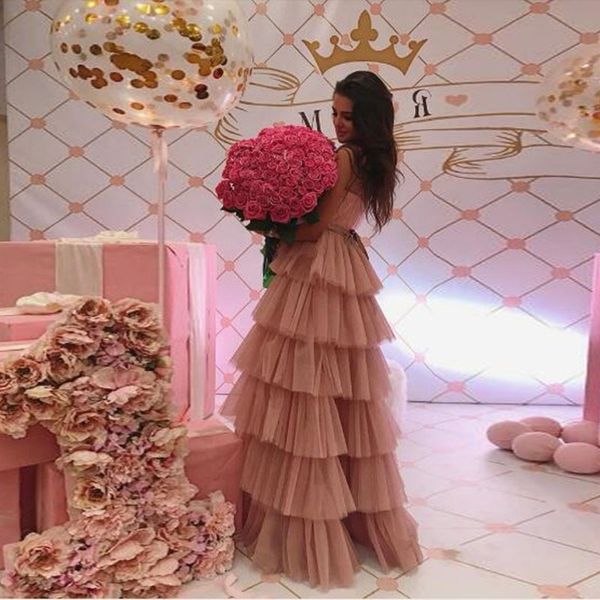 2020 lovely floor length skirt custom zipper waistline a line tiered tulle long maxi skirt chic ruffled skirts for women, Black
2020 lovely floor length skirt custom zipper waistline a line tiered tulle long maxi skirt chic ruffled skirts for women, Black