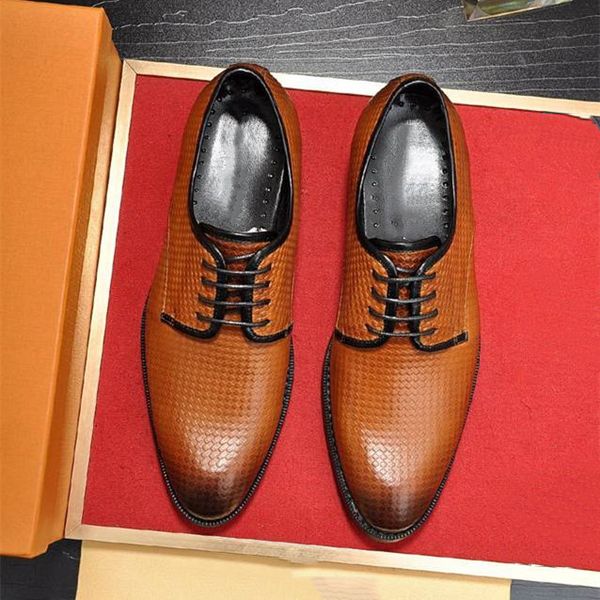 fashion high-end business dress shoes luxurious and elegant elegant fashion men's leather shoes anti-slip wear-resistant, Black
fashion high-end business dress shoes luxurious and elegant elegant fashion men's leather shoes anti-slip wear-resistant, Black