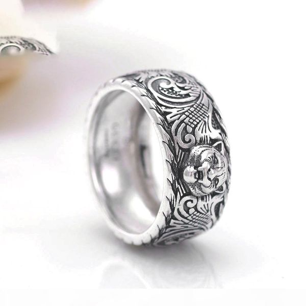 sterling silver tiger ring women ins party jewelry pure s925 silver animal rings
sterling silver tiger ring women ins party jewelry pure s925 silver animal rings