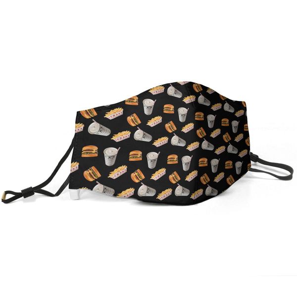 women men face mask dust mask muffle in-n-out burger no delay printed with adjustable ear hook mas, Silver
women men face mask dust mask muffle in-n-out burger no delay printed with adjustable ear hook mas, Silver