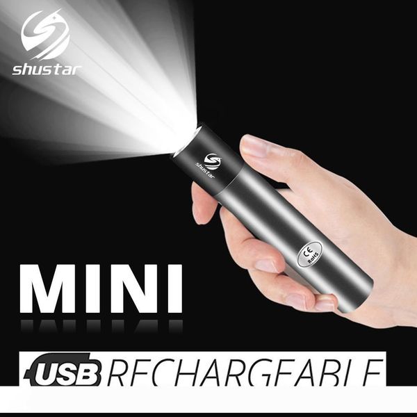 USB Rechargable LED Flashlight 3 Lighting Mode Waterproof Torch Telescopic Zoom Stylish Portable Suit for Night Lighting
USB Rechargable LED Flashlight 3 Lighting Mode Waterproof Torch Telescopic Zoom Stylish Portable Suit for Night Lighting