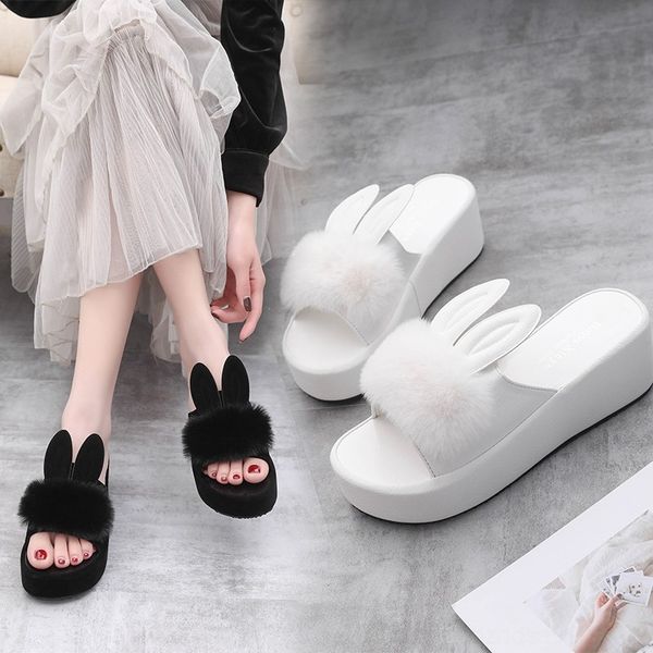 women's and rabbit ear sandals muffin thick bottom fur rabbit ear women's sandals 2019 new fairy
women's and rabbit ear sandals muffin thick bottom fur rabbit ear women's sandals 2019 new fairy