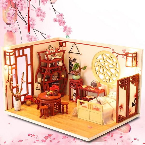 kids diy assemble wooden miniaturas doll house furniture miniature dollhouse puzzle educational toys for children y200414
kids diy assemble wooden miniaturas doll house furniture miniature dollhouse puzzle educational toys for children y200414