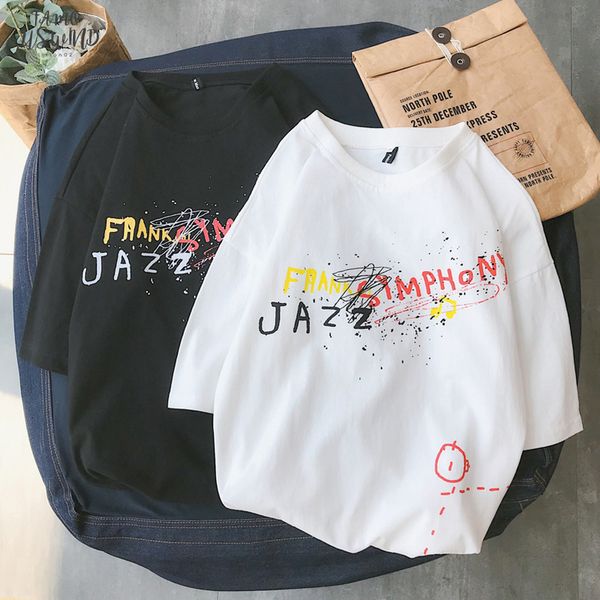 lovers t shirts women bf loose hip hop harajuku trendy letter print all match t shirt ladies classic short sleeve couple tshirt, White
lovers t shirts women bf loose hip hop harajuku trendy letter print all match t shirt ladies classic short sleeve couple tshirt, White