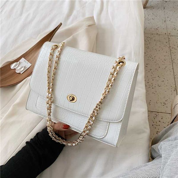 burminsa crocodile pattern chain shoulder bags for women large capacity work ladies messenger bags pu leather female flap 2020
burminsa crocodile pattern chain shoulder bags for women large capacity work ladies messenger bags pu leather female flap 2020