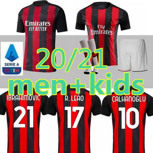 20 21 ac milan soccer jersey 2020 2021 ibrahimovic paqueta bennacer rebic men kids kit maglia da calcio romagnoli calhanoglu football shirt, Black;yellow
20 21 ac milan soccer jersey 2020 2021 ibrahimovic paqueta bennacer rebic men kids kit maglia da calcio romagnoli calhanoglu football shirt, Black;yellow