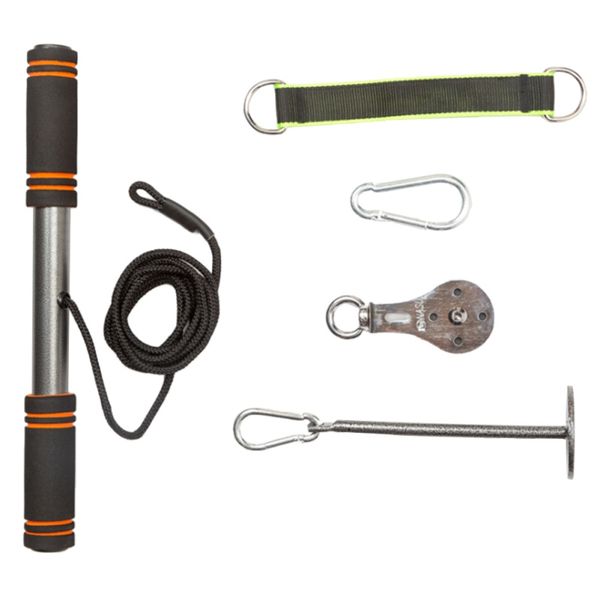 accessories fitness pulley cable system diy loading pin lifting triceps rope machine workout adjustable length home gym sport
accessories fitness pulley cable system diy loading pin lifting triceps rope machine workout adjustable length home gym sport
