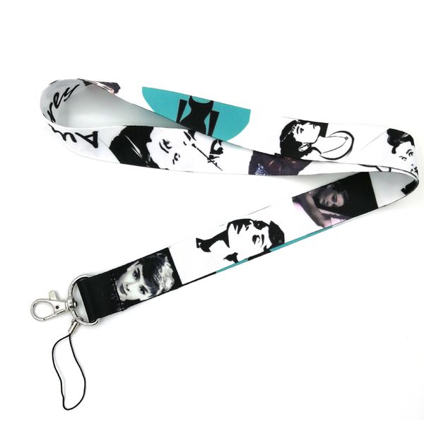 regooly re17 audrey hepburn vintage neck strap lanyards id badge card holder keychain mobile phone strap ribbon webbing necklace, Silver
regooly re17 audrey hepburn vintage neck strap lanyards id badge card holder keychain mobile phone strap ribbon webbing necklace, Silver