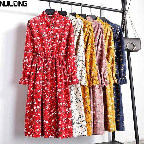 corduroy high elastic waist vintage dress a-line 2019 spring winter women full sleeve floral print dresses feminino 23 colorsmx190927, Black;gray
corduroy high elastic waist vintage dress a-line 2019 spring winter women full sleeve floral print dresses feminino 23 colorsmx190927, Black;gray