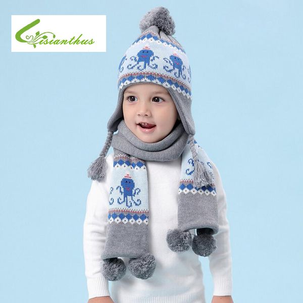 children winter hat cartoon animal thick warm hat baby girls knitted hats ears beanies printing kids boys snow cap and scarf, Yellow
children winter hat cartoon animal thick warm hat baby girls knitted hats ears beanies printing kids boys snow cap and scarf, Yellow