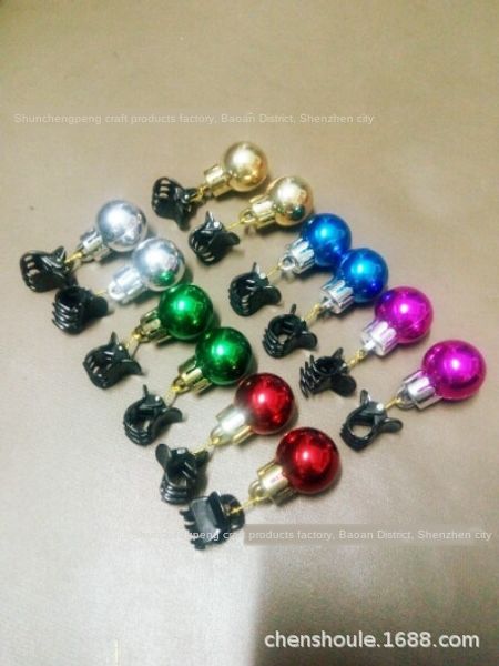 2cm with pendant ball bright ball clip christmas decorations christmas beard pendant beard clip patent, Silver
2cm with pendant ball bright ball clip christmas decorations christmas beard pendant beard clip patent, Silver